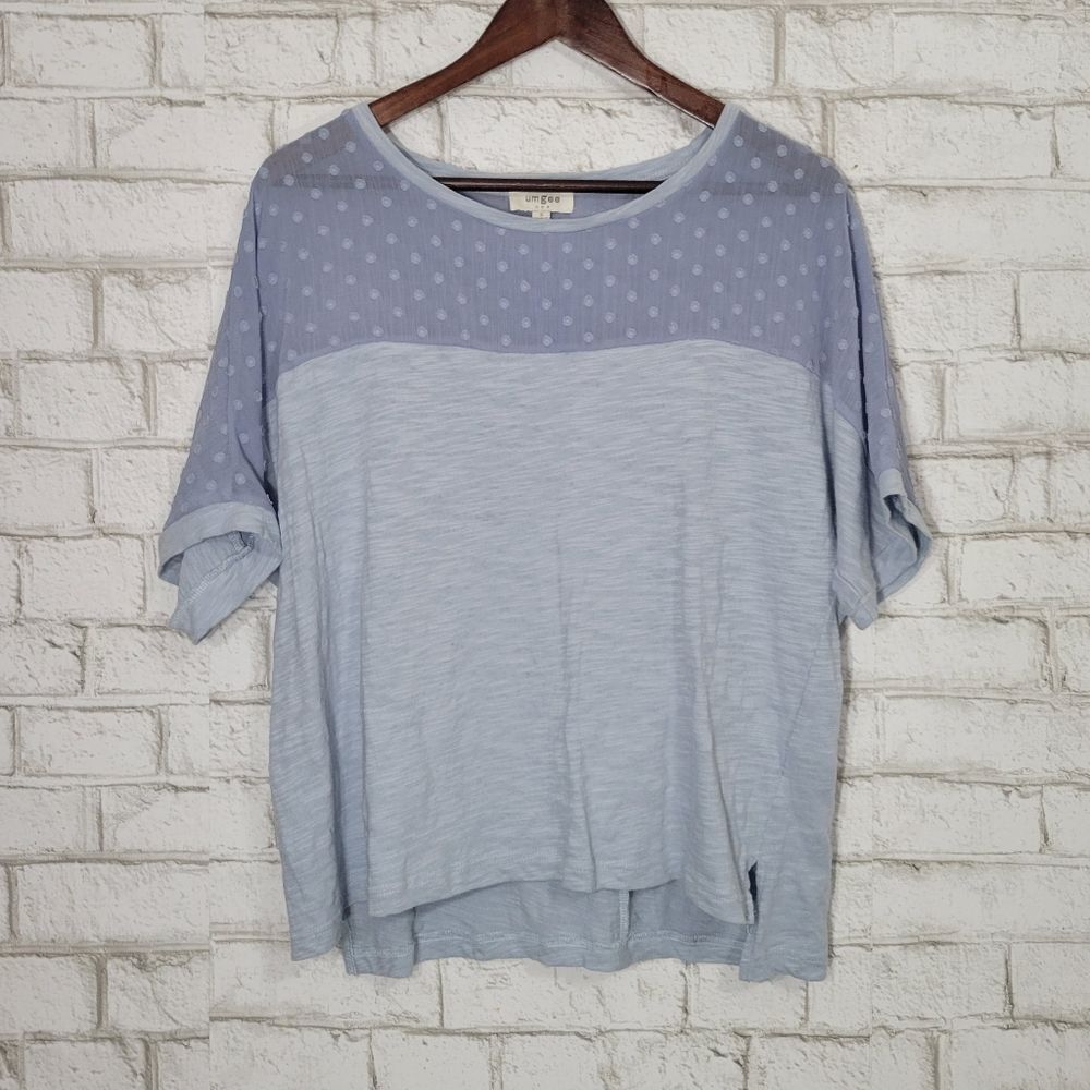 Umgee light blue tee
